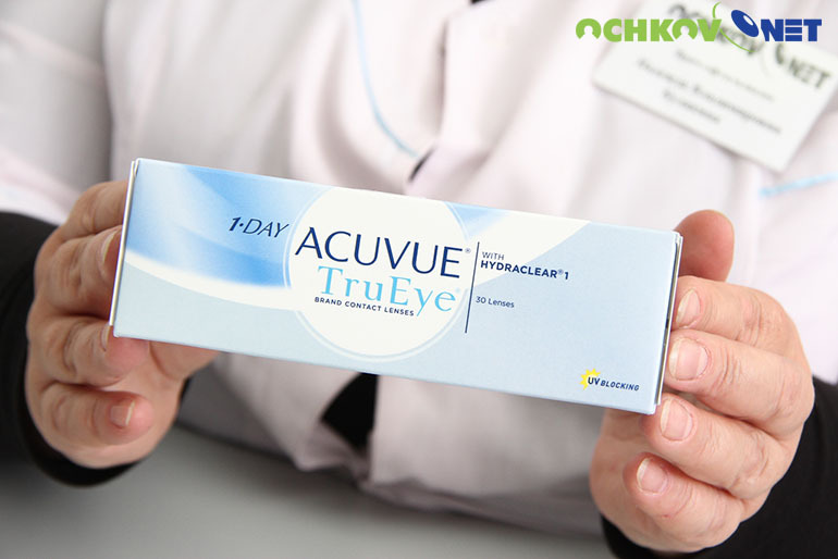 Контактные линзы 1-day acuvue trueye