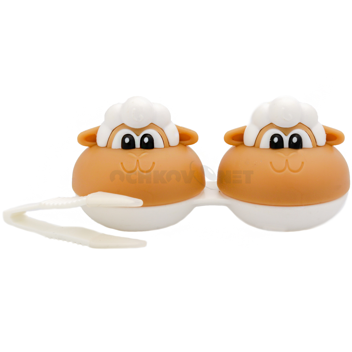 Контейнер MIO FRIENDS - контейнер для линз (барашек) + пинцет