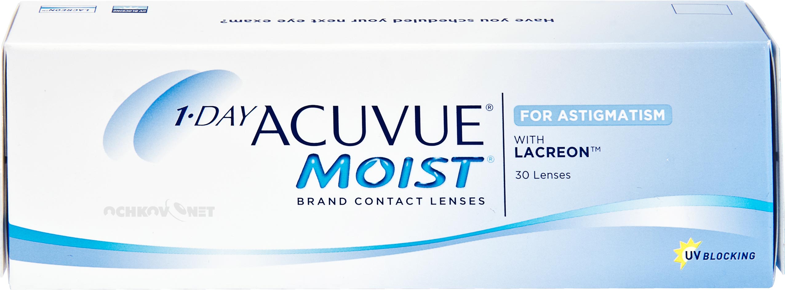 Контактные линзы 1-Day Acuvue Moist  for Astigmatism 30 линз контактные линзы 1 day acuvue moist 90 линз штук в упаковке