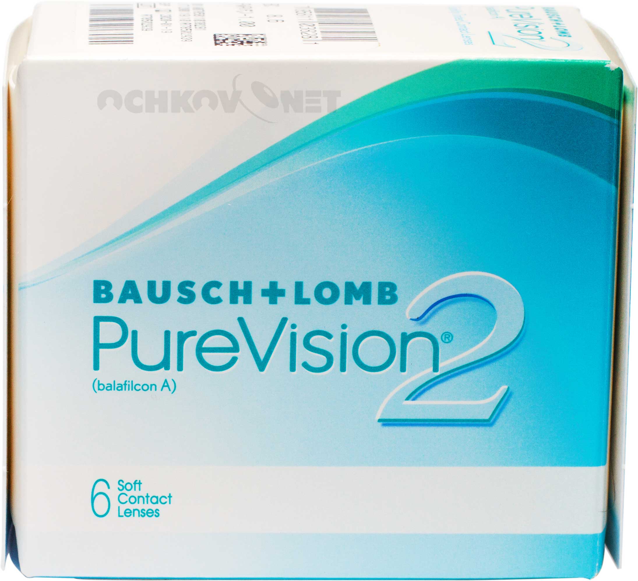 Контактные линзы PureVision 2 6 линз (упаковка), Bausch + Lomb  - купить со скидкой