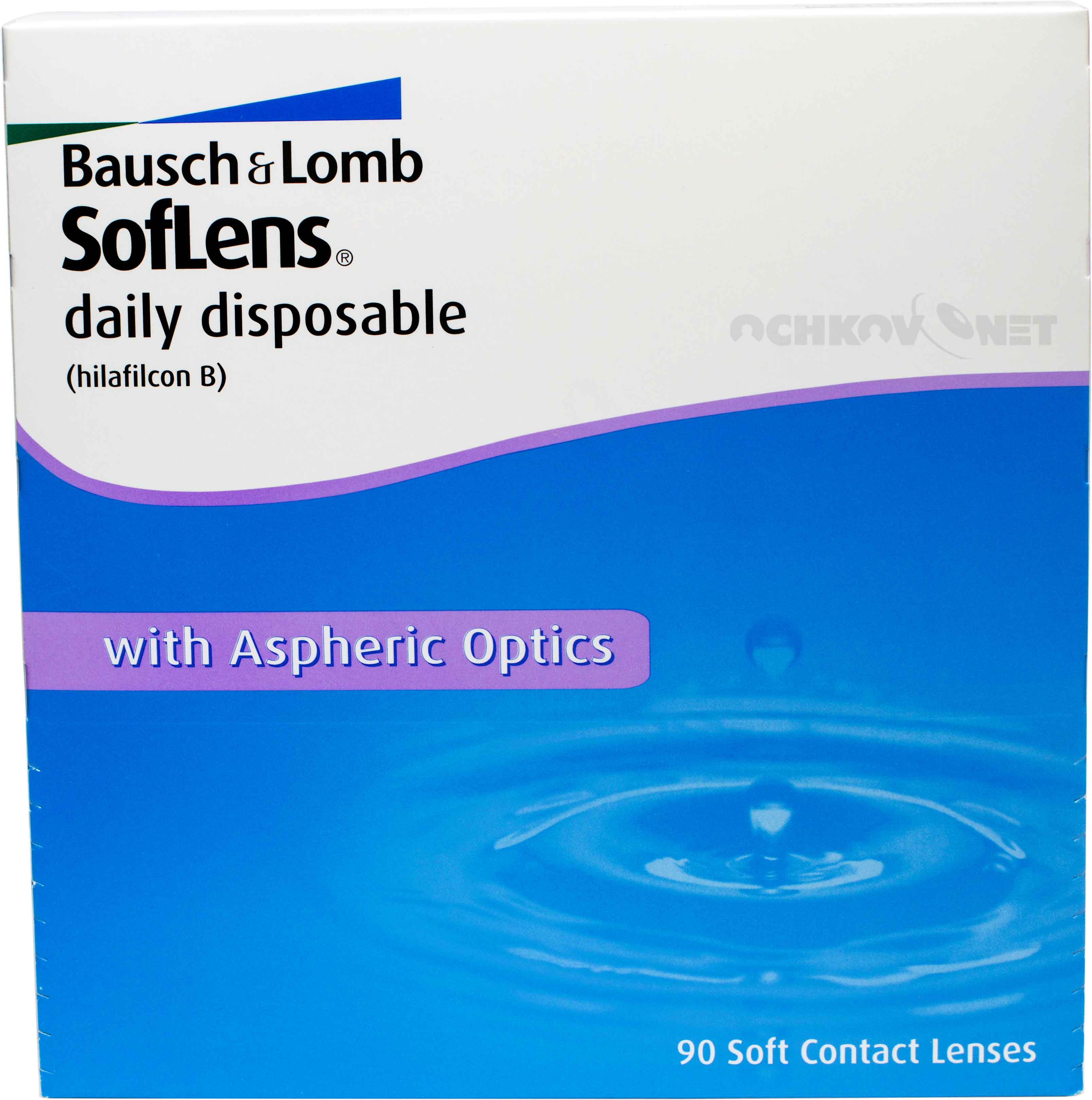 Контактные линзы Soflens Daily Disposable 90 штук контактные линзы soflens daily disposable 90 штук