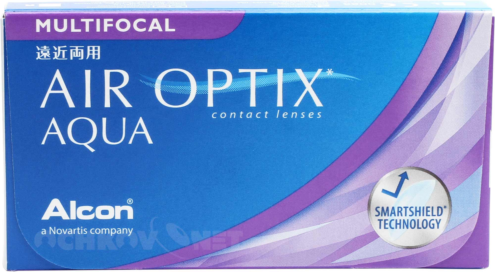 Air Optix Aqua Multifocal 3 линзы контактные линзы air optix aqua 6 линз