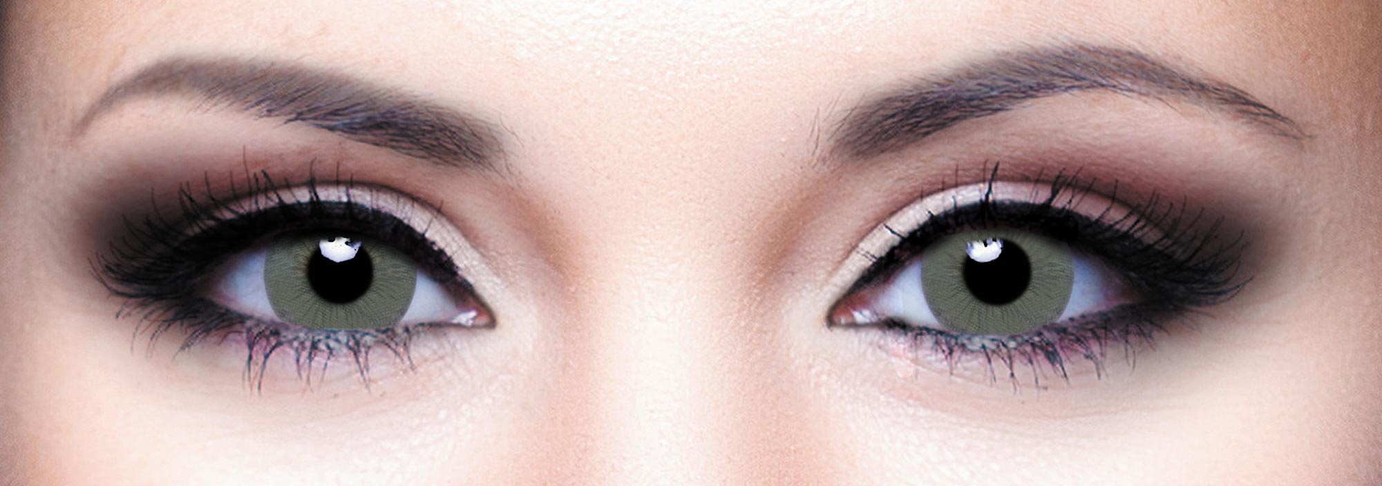 Купить Цветные контактные линзы Hera Vogue Grey, 2 линзы, Dreamcon Co Ltd