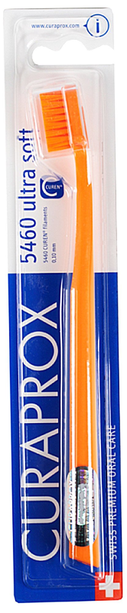Купить Зубные щетки CURAPROX 5460 Ultra Soft Оранжевый, Curaden International