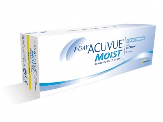 Появление линз 1-Day Acuvue Moist for Astigmatism Появление линз 1-Day Acuvue Moist for Astigmatism