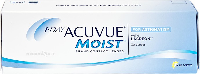 1-Day Acuvue Moist for Astigmatism 30 линз