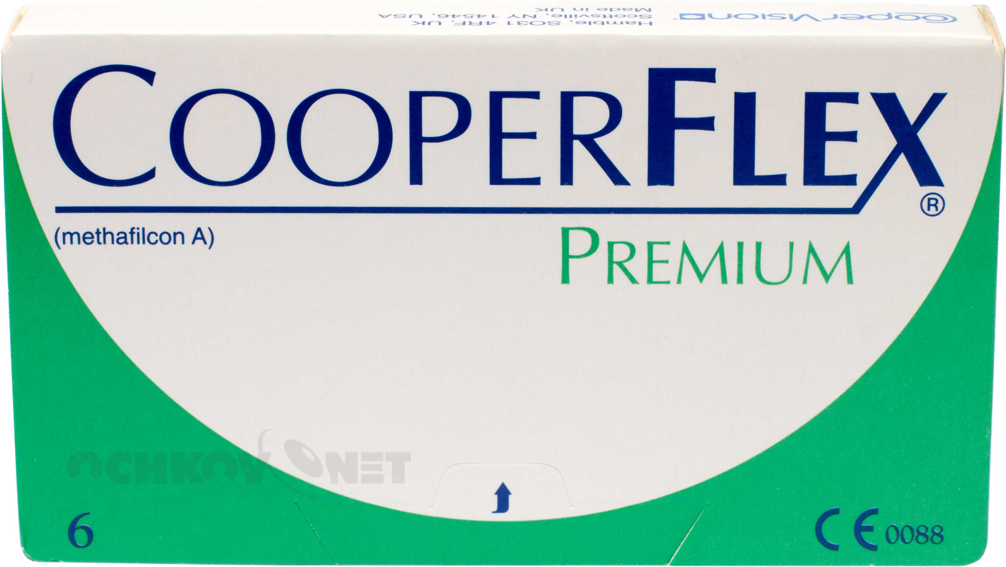 

Контактные линзы CooperFlex Premium 6 линз (1 упаковка)