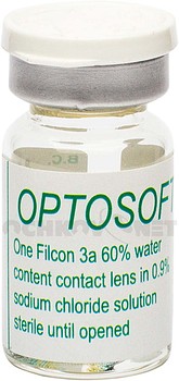 Контактные линзы Optosoft 3 1 линза купить в Москве недорого