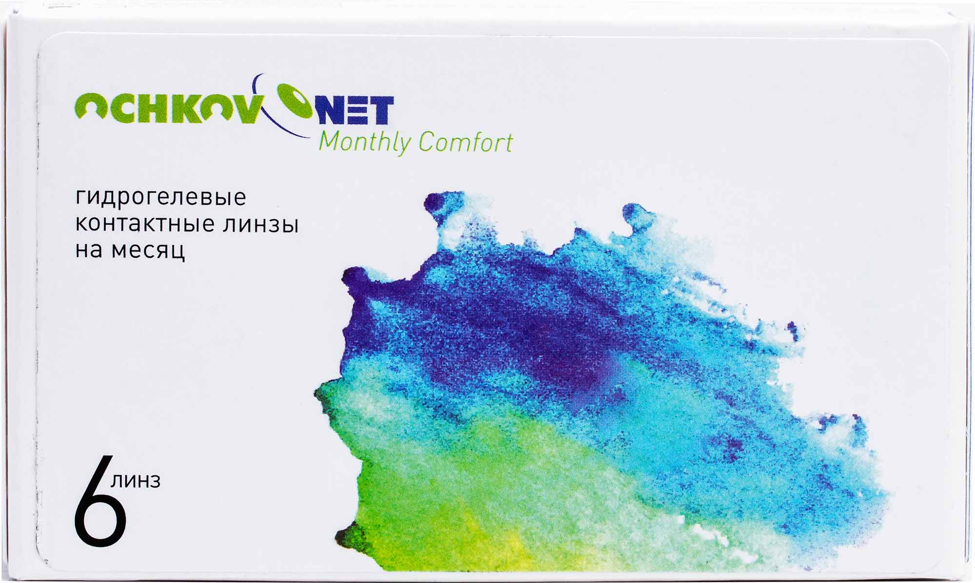 Контактные линзы Ochkov.Net Monthly Comfort (6 линз) Ochkov.Net