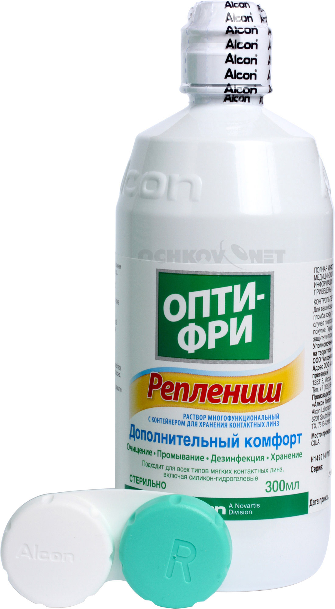 Раствор OptiFree RepleniSH 300 мл Alcon - фото 1