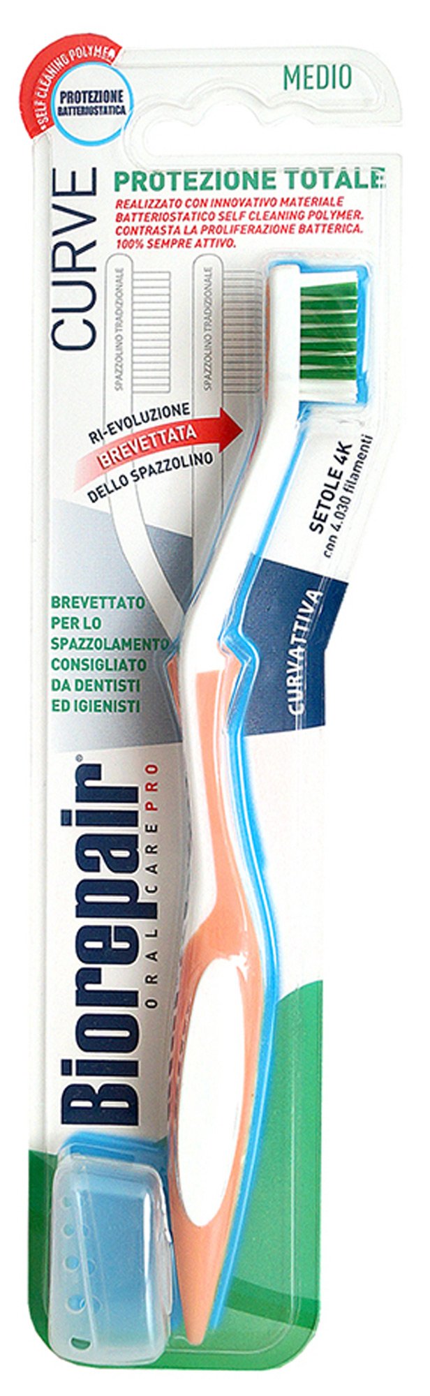 

Зубная щетка Biorepair® CURVE Protezione Totale 1 шт