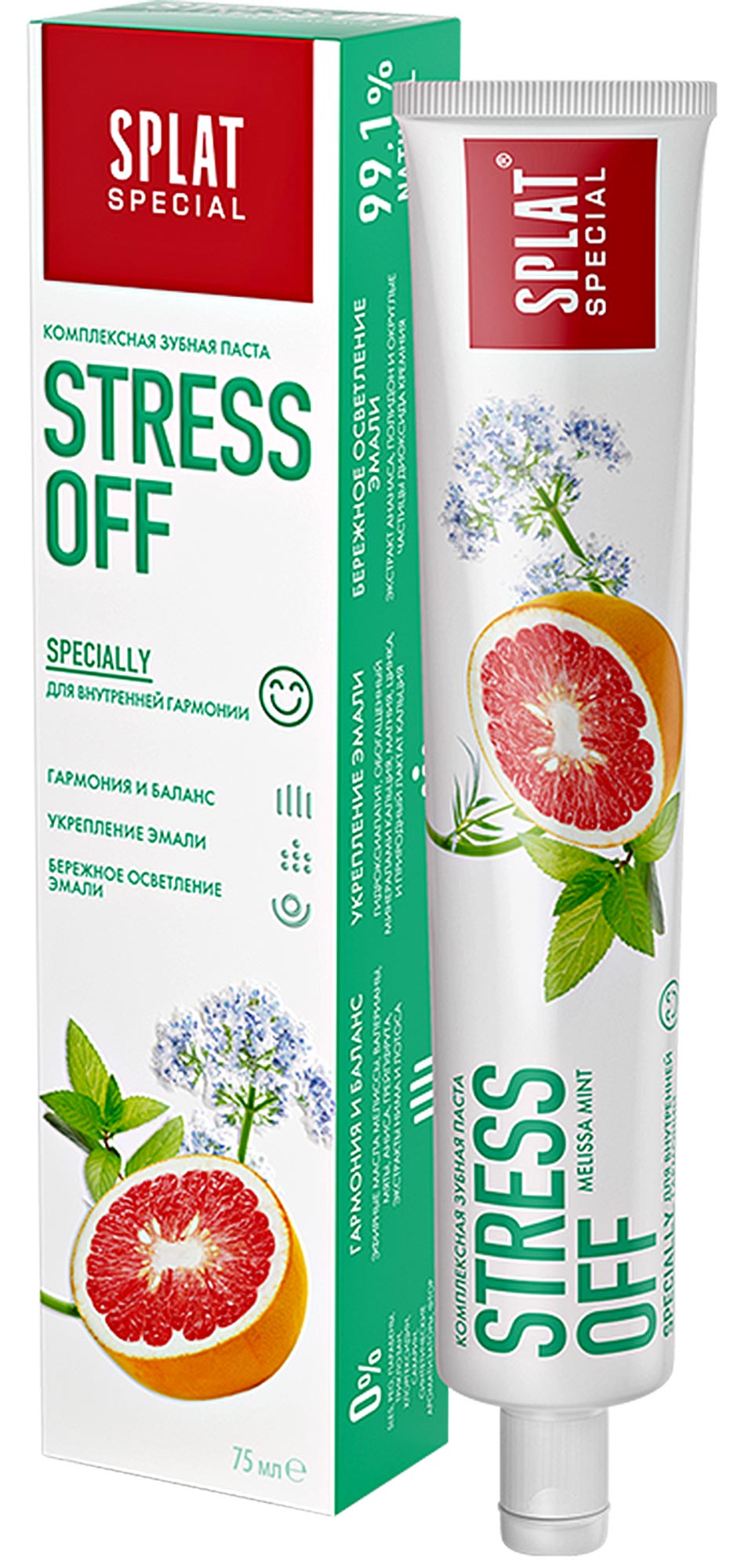 

Зубная паста Splat Special Stress Off/Антистресс 75 мл