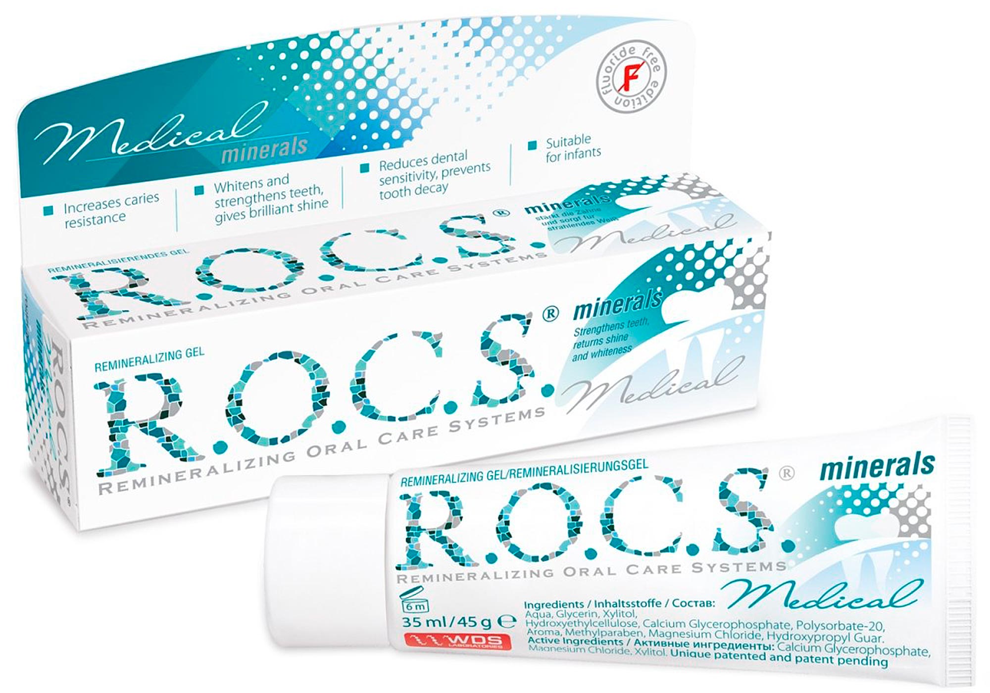 

Гель для укрепления зубов R.O.C.S. (ROCS) Medical Minerals объемом 35 мл