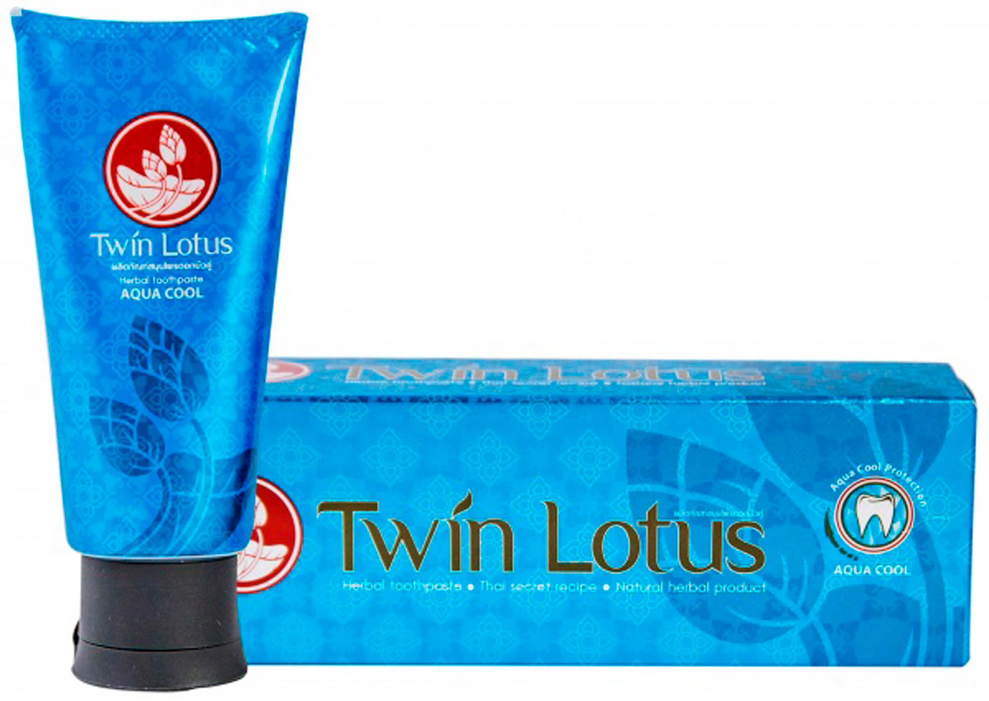 

Зубная паста Twin Lotus Blue Premium Aqua 100 мл