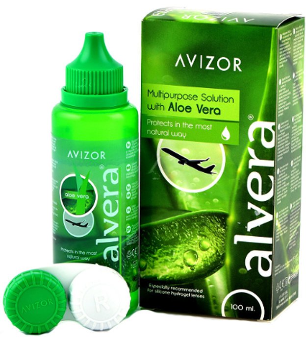 Раствор для линз Avizor alvera 100 мл