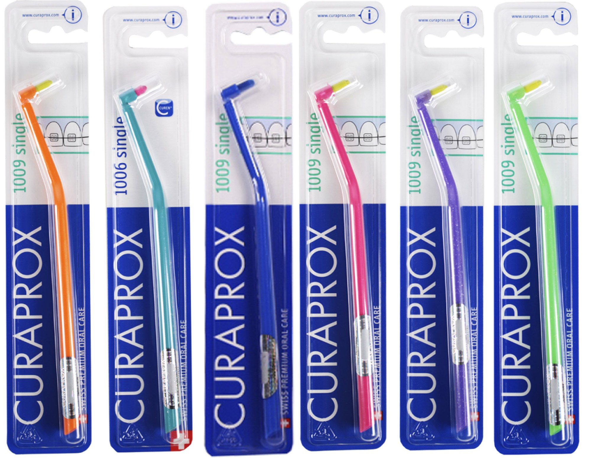 

CURAPROX CS 1009 Single & Sulcular Монопучковая в ассортименте