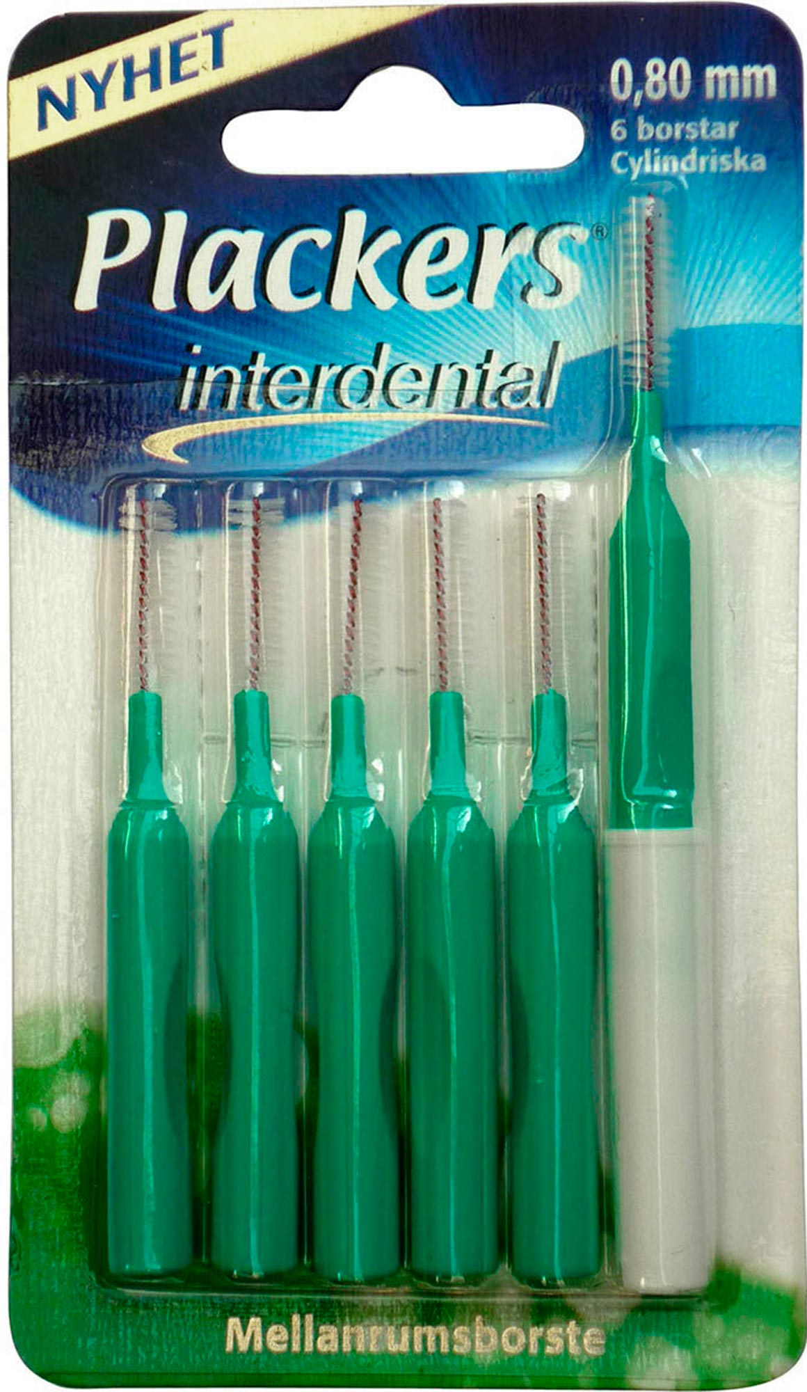 

Межзубные ёршики Plackers Interdental 0,8 мм