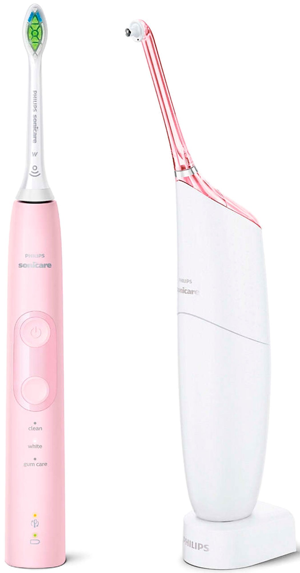 

Набор Sonicare HX8424/39 (электрическая щетка Sonicare Protective Clean + ирригатор AirFloss Pro/Ultra)