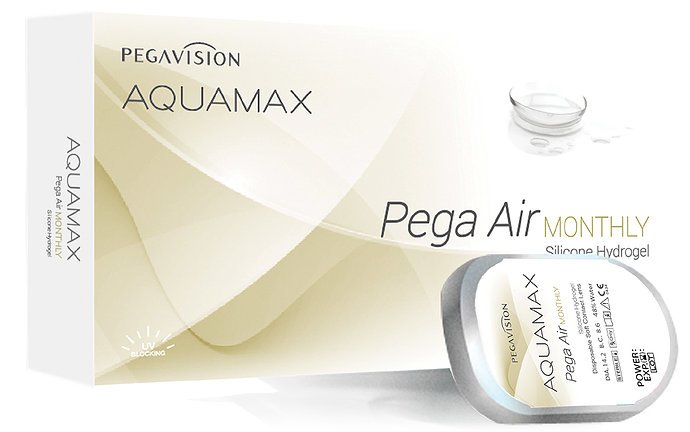 Aquamax Pega Air Monthly 6 линз