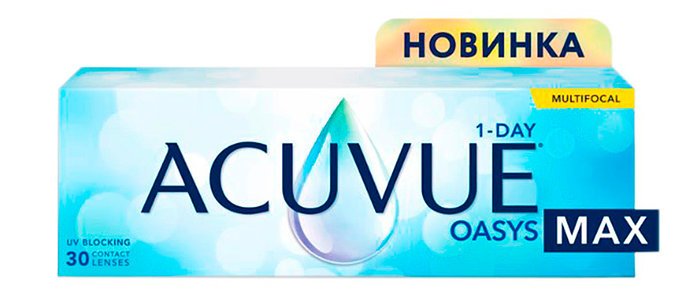 Acuvue Oasys MAX 1 Day Multifocal 30 линз