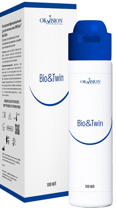 Раствор для линз Bio&Twin 100 мл 